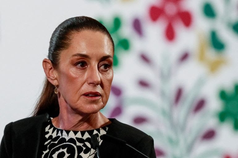 Mexican President says 4,094 immigrants deported from the US since Jan 20 have been received into her country