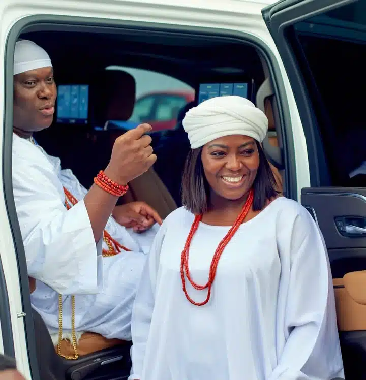 ‘My safe place, greatest gift’, Queen Ashley showers Ooni of Ife with love