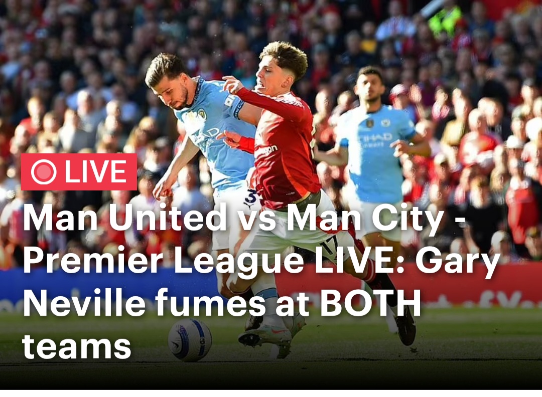 Man Utd vs Man City LIVE: Hosts start strongly in Premier Clash as Kevin De Bruyne starts in derby